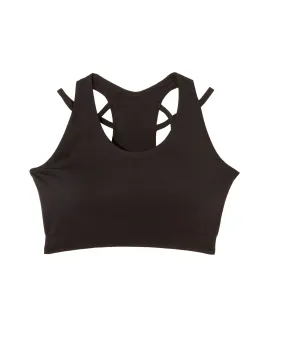 Salza Sports Bra | Black