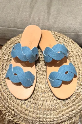 SANDALS "LIGHT DENIM"