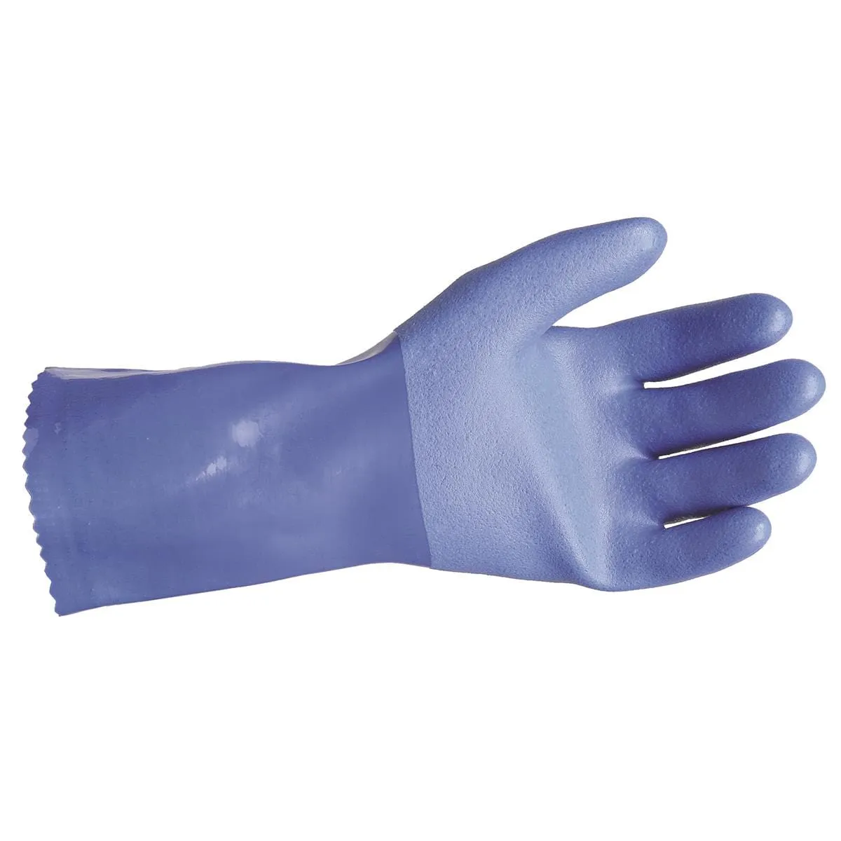 Showa Atlas 12" PVC-Coated Gloves with Cut-Resistant Lining