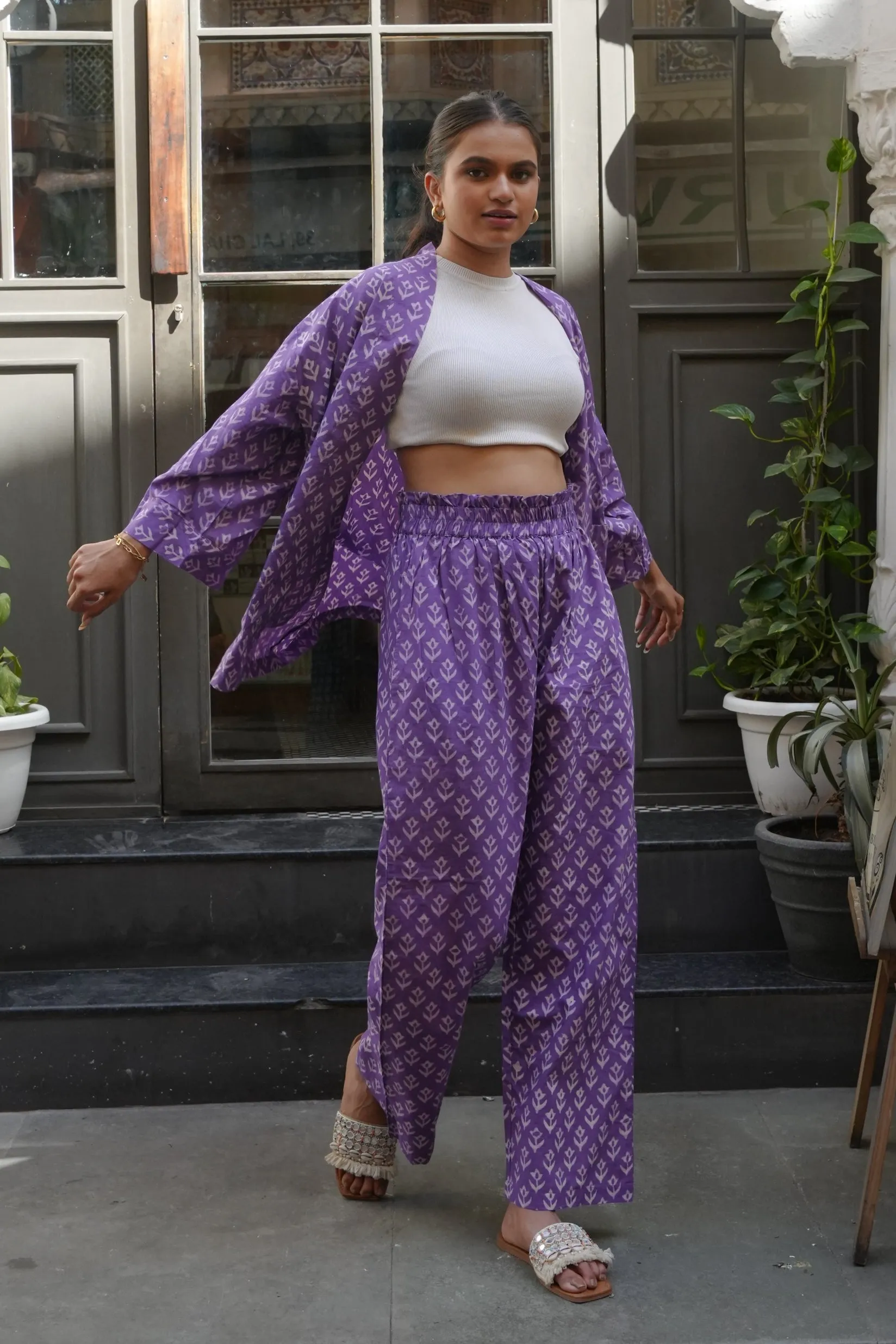 Shrug-Pants Co-ord