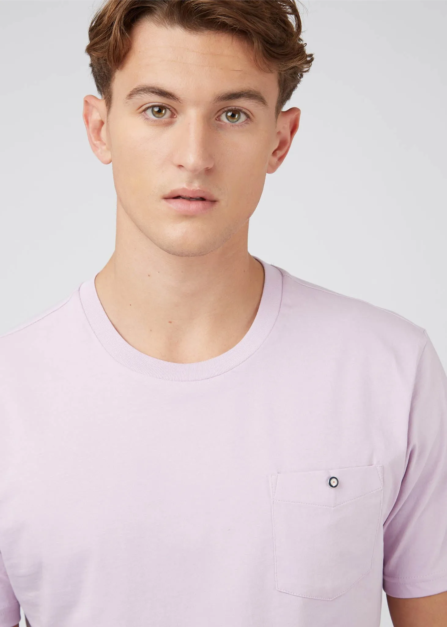 Signature pocket tee - lilac