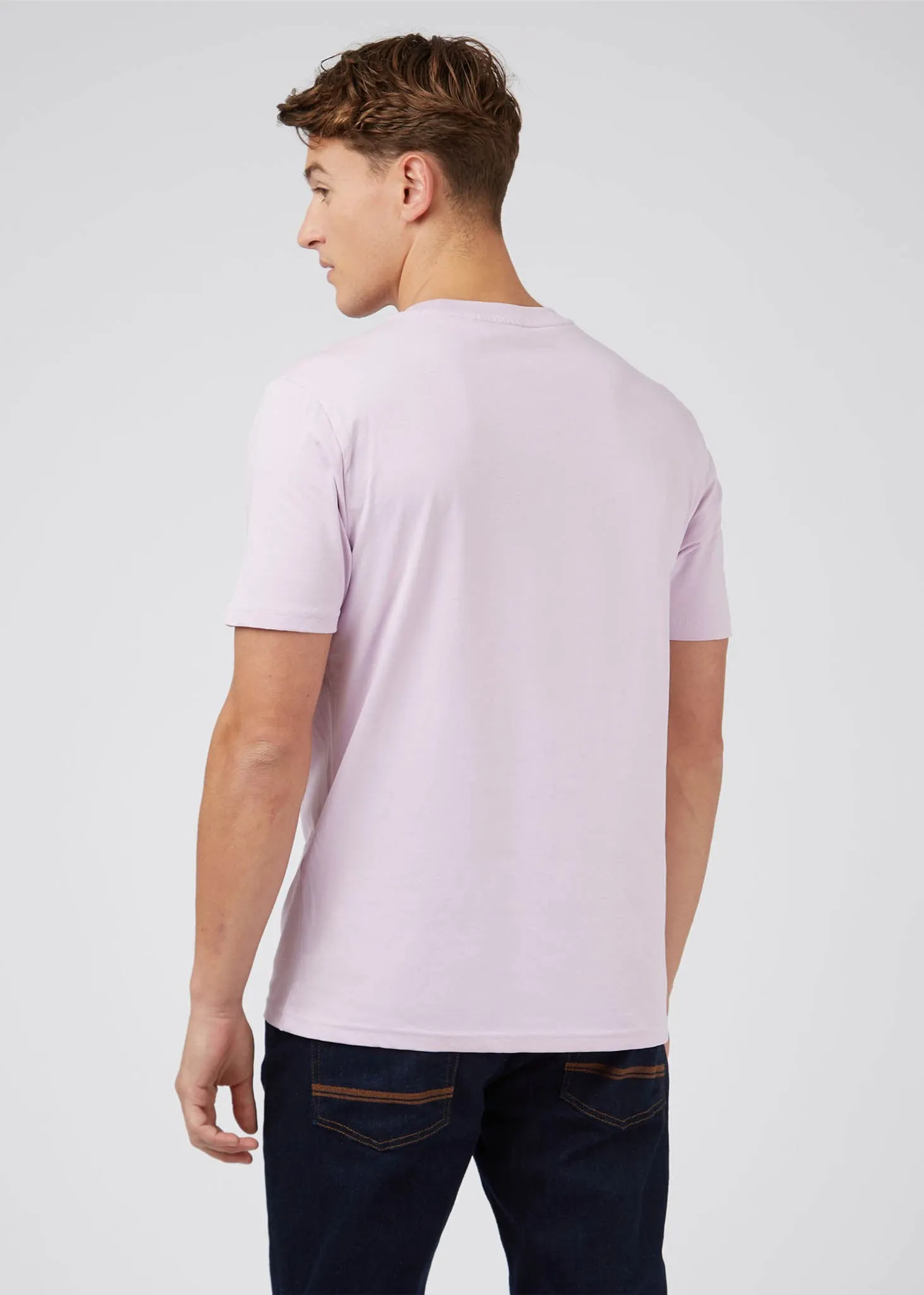 Signature pocket tee - lilac