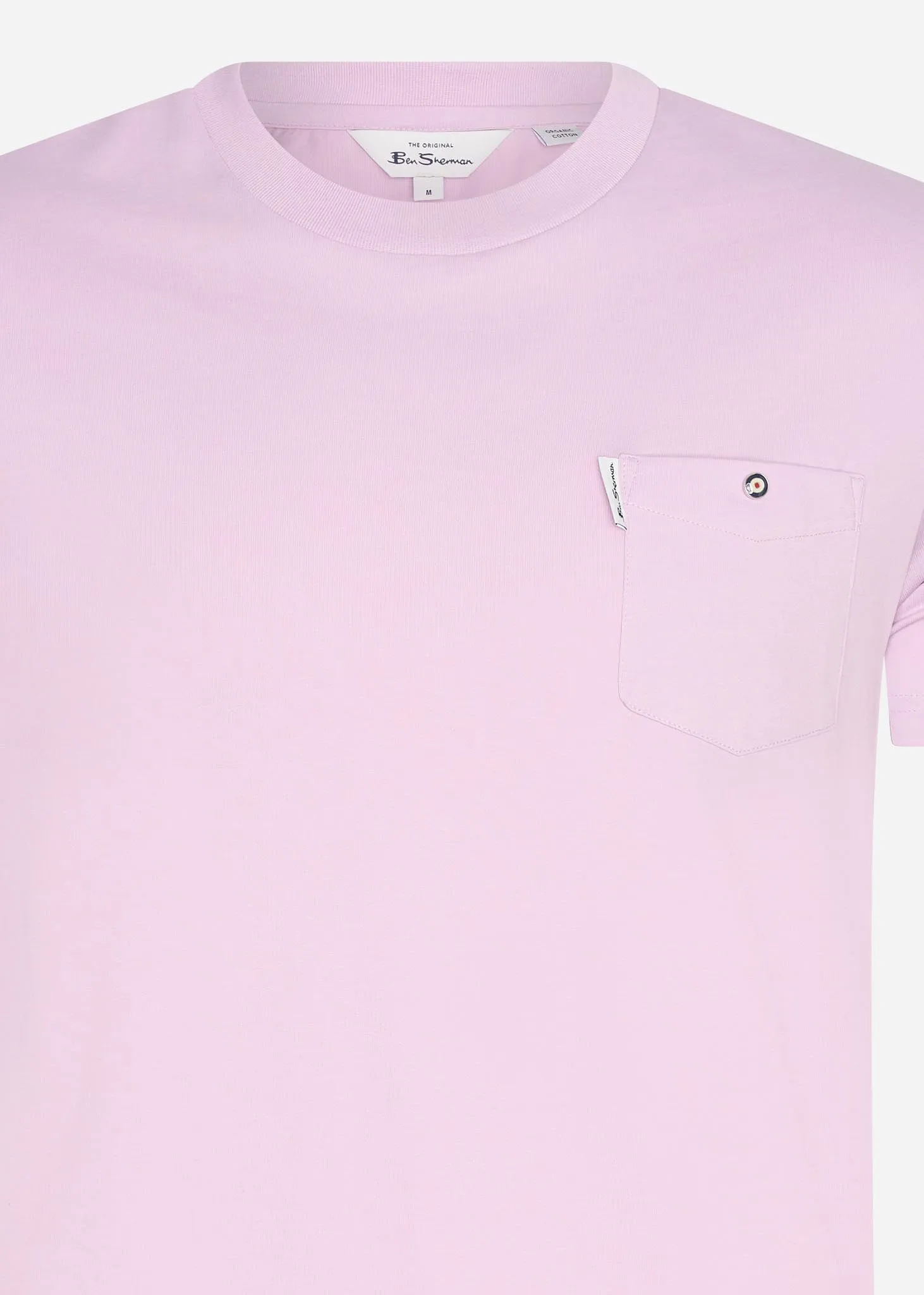 Signature pocket tee - lilac