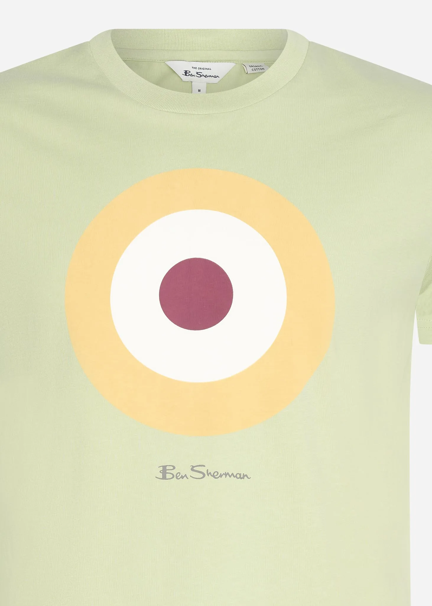 Signature target tee - pistachio