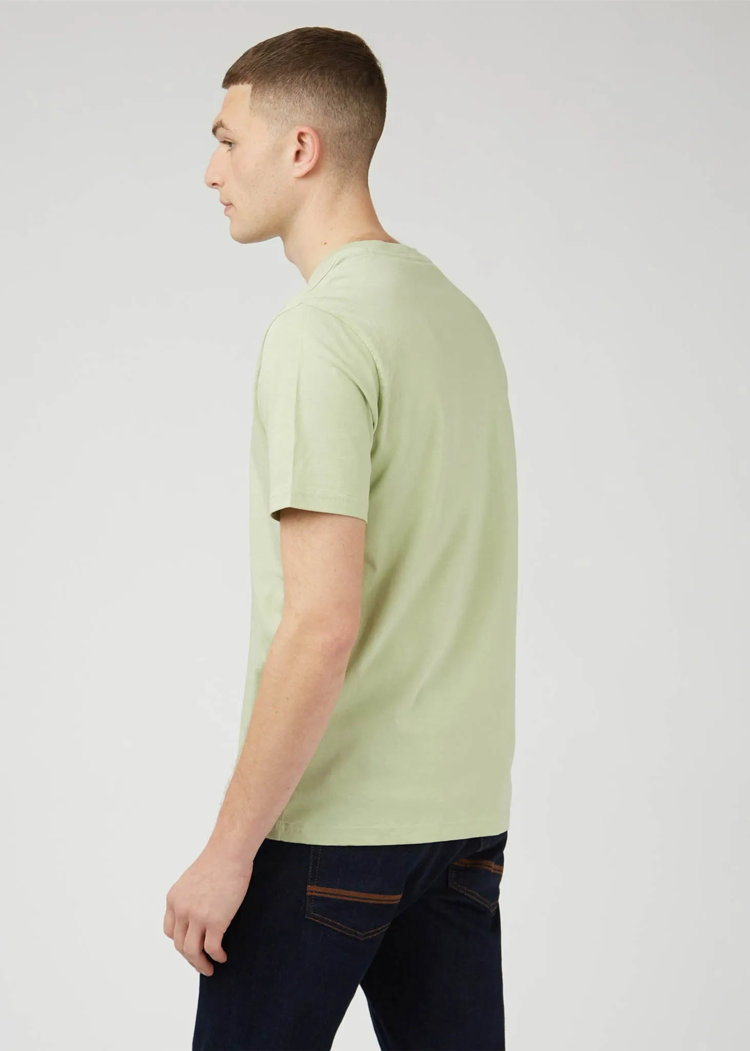 Signature target tee - pistachio