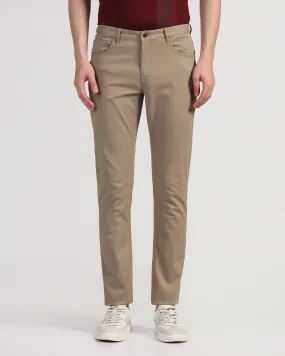 Slim Comfort B-95 Casual Khaki Solid Khakis - Dab