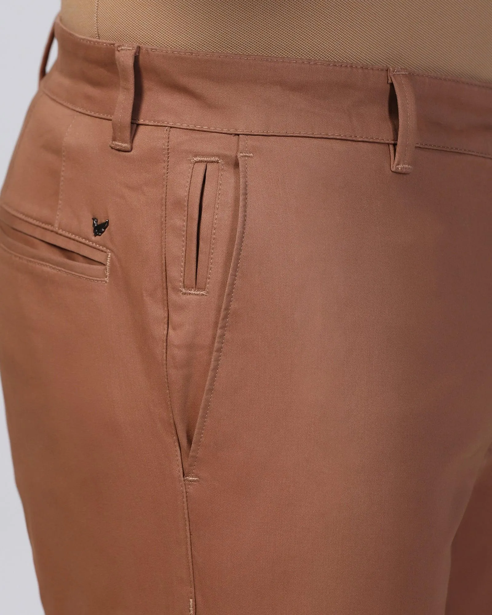 Slim Comfort B-95 Casual Mouse Solid Khakis - Tron