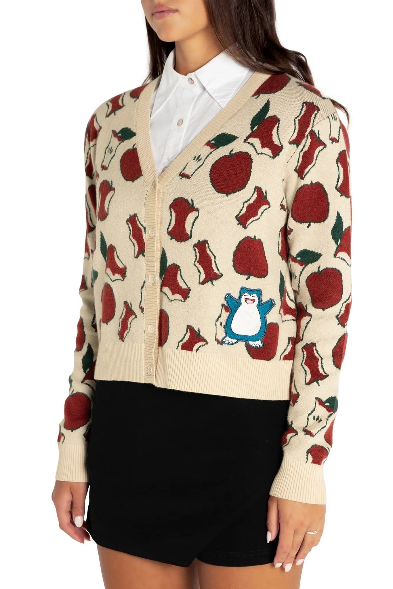 Snorlax Loves Apples Cardigan