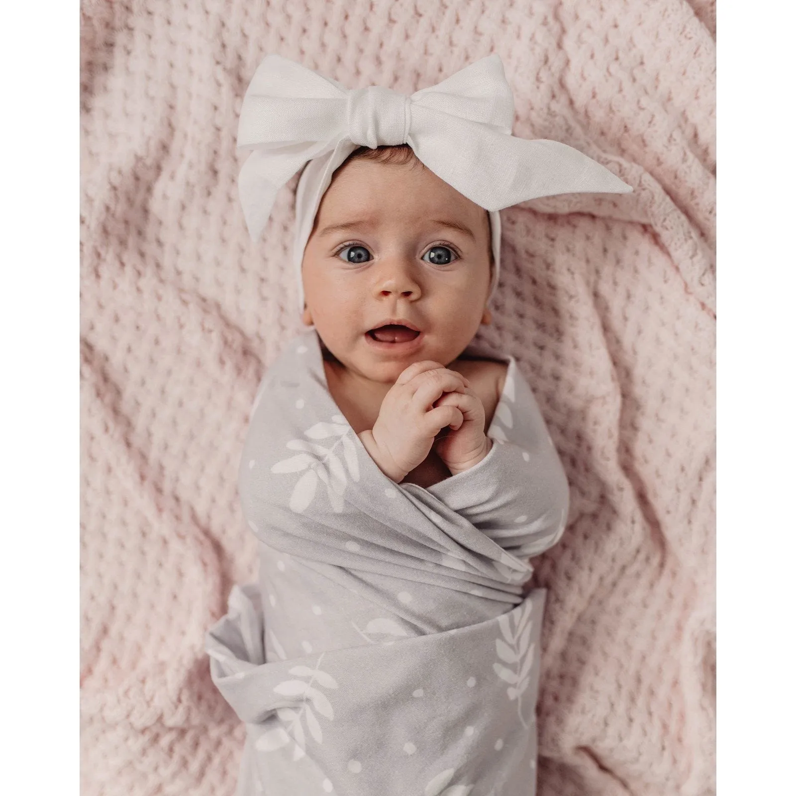 Snuggle Hunny Kids - Jersey Baby Wrap Swaddle & Beanie (Set) - First Flight