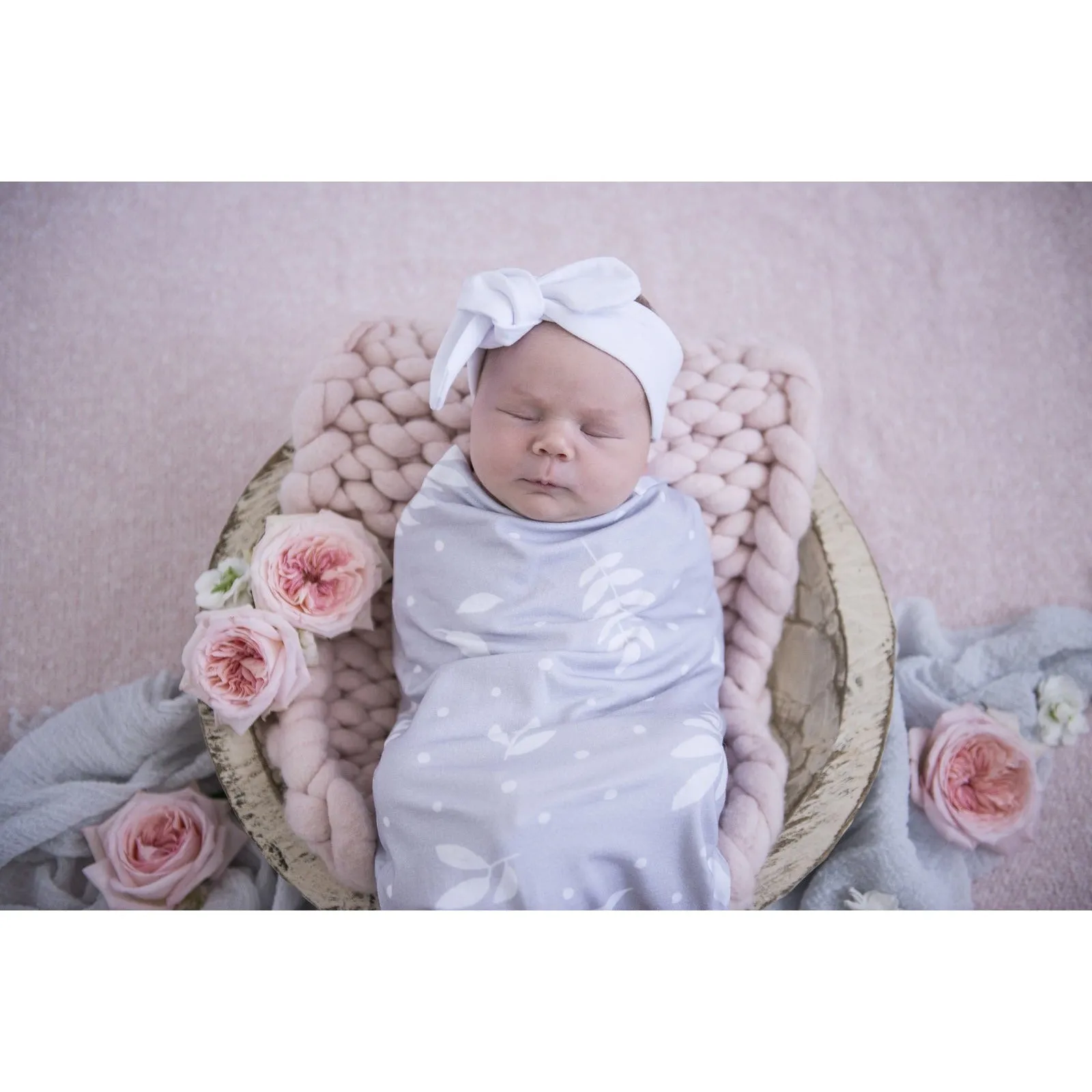 Snuggle Hunny Kids - Jersey Baby Wrap Swaddle & Beanie (Set) - First Flight