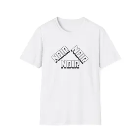 Softstyle T-Shirt with triangle noir Design