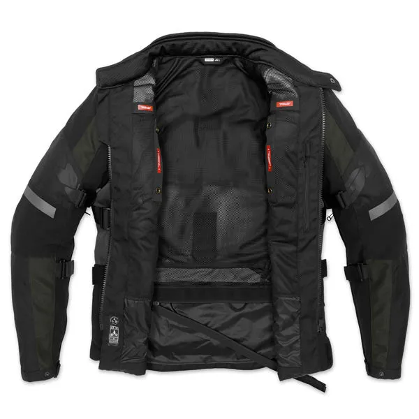 Spidi 4Season Evo Jacket - black/dark green