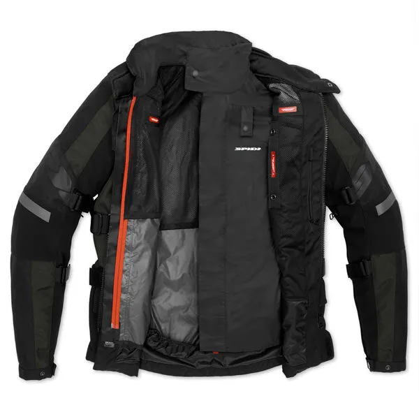 Spidi 4Season Evo Jacket - black/dark green