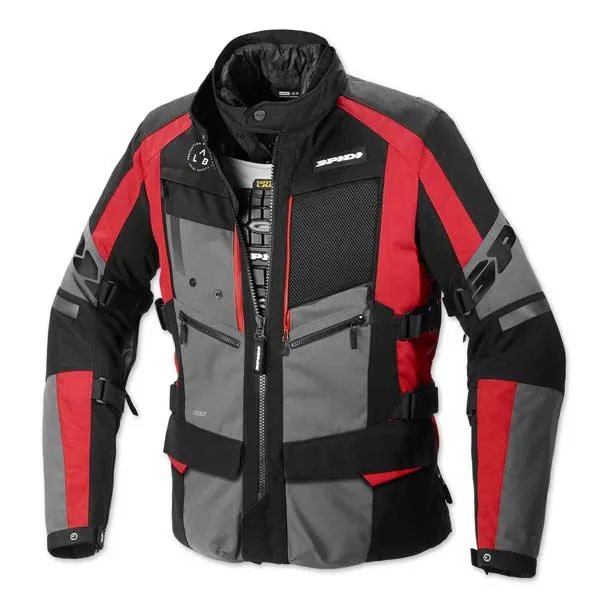 Spidi 4Season Evo Jacket - black/grey/red