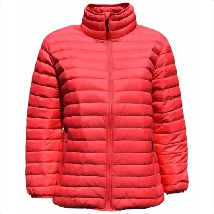 Sportcaster Women’s Plus Size Packable Down Jacket 1X CLEARANCE