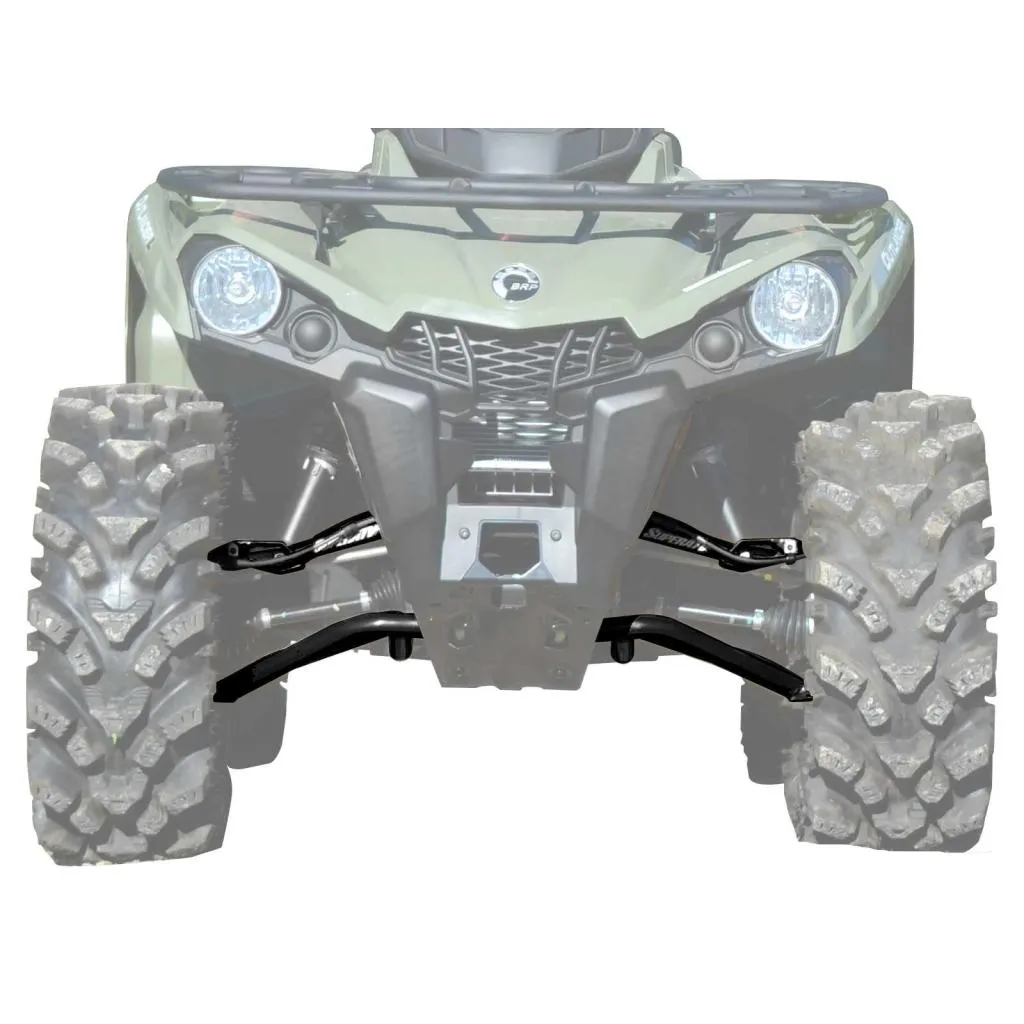 SuperATV Can-Am Renegade (Gen 2) High Clearance 1.5" Offset A-Arms