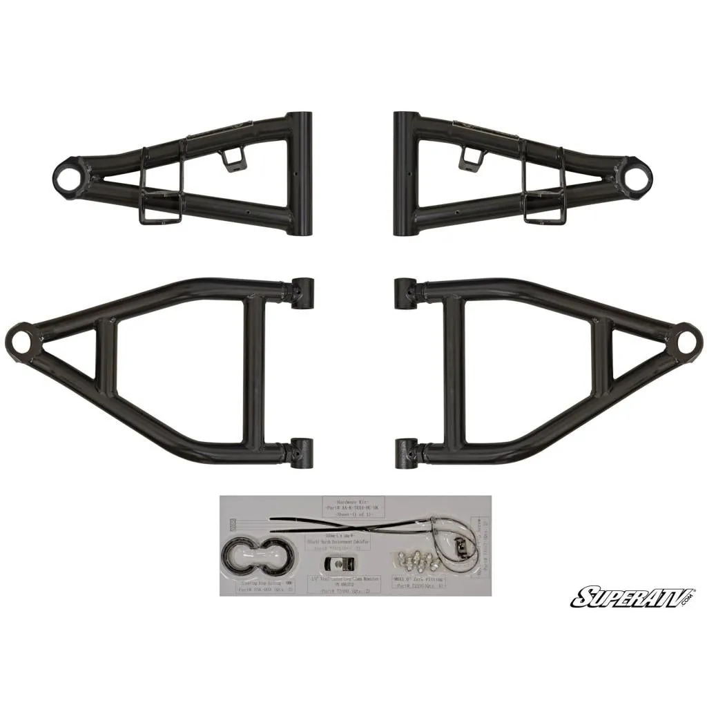 SuperATV Kawasaki Teryx High Clearance 1.5" Forward Offset A-Arms