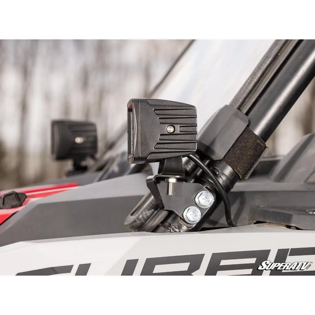 SuperATV Polaris RZR Cube Light Mounting Brackets