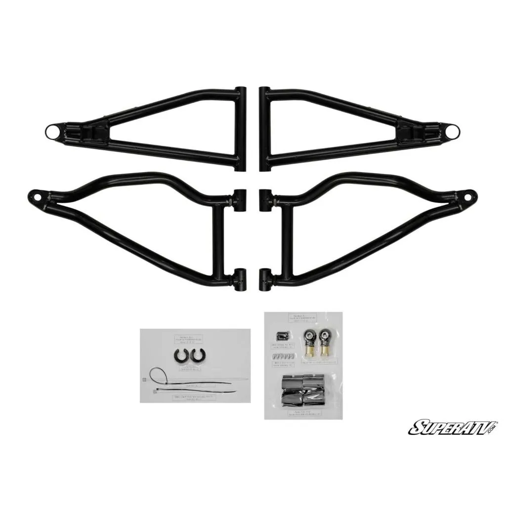 SuperATV Polaris RZR XP 900 High Clearance 1.5" Forward Offset A-Arms