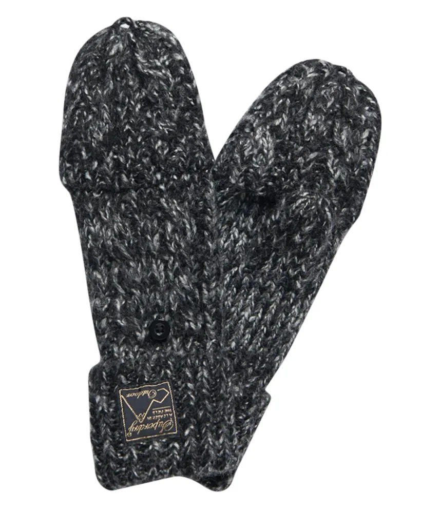 Superdry Women's Tweed Cable Gloves