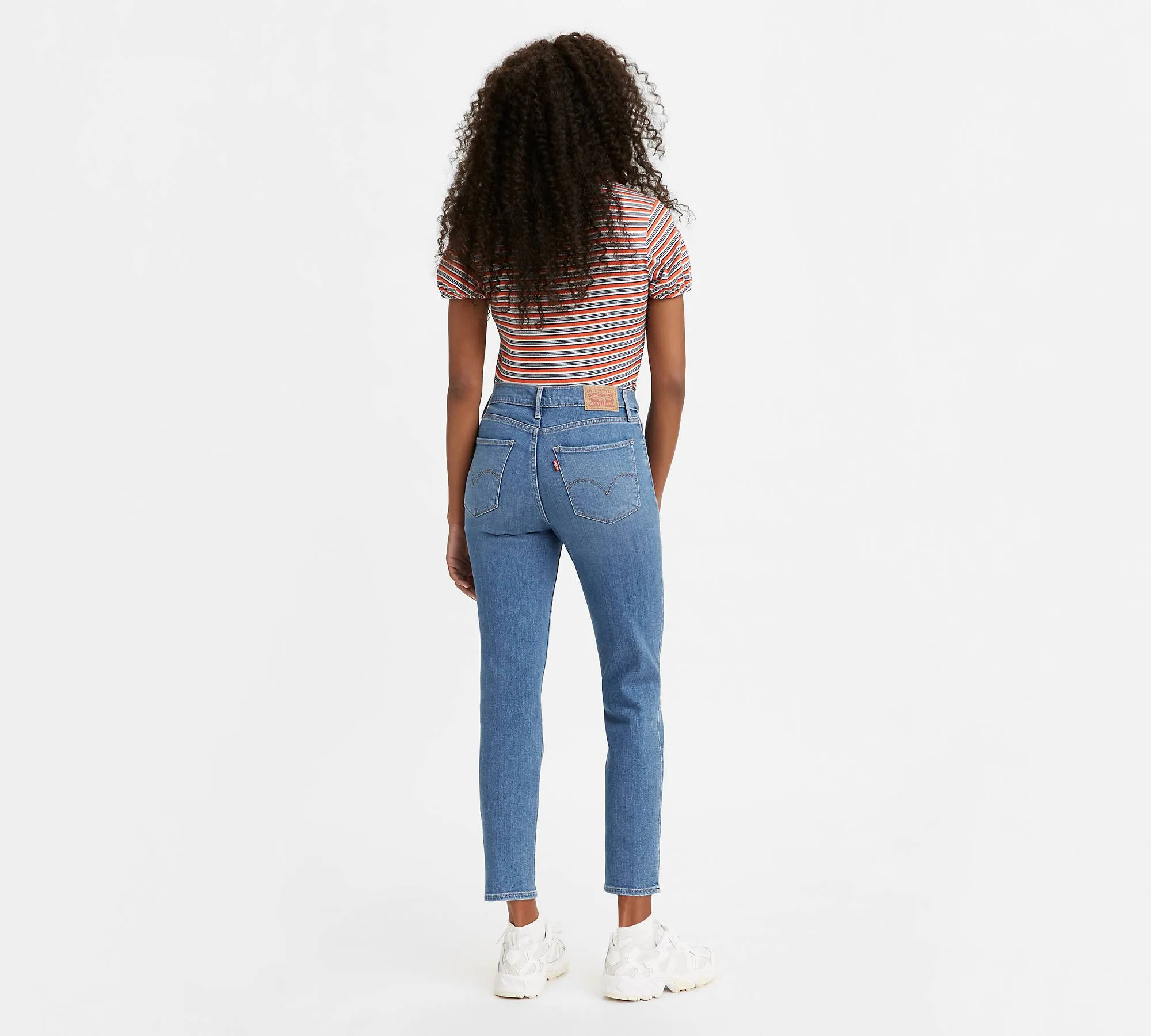 The 724 High Rise Slim Straight Crop Jeans by Levi's - Tribeca Moves