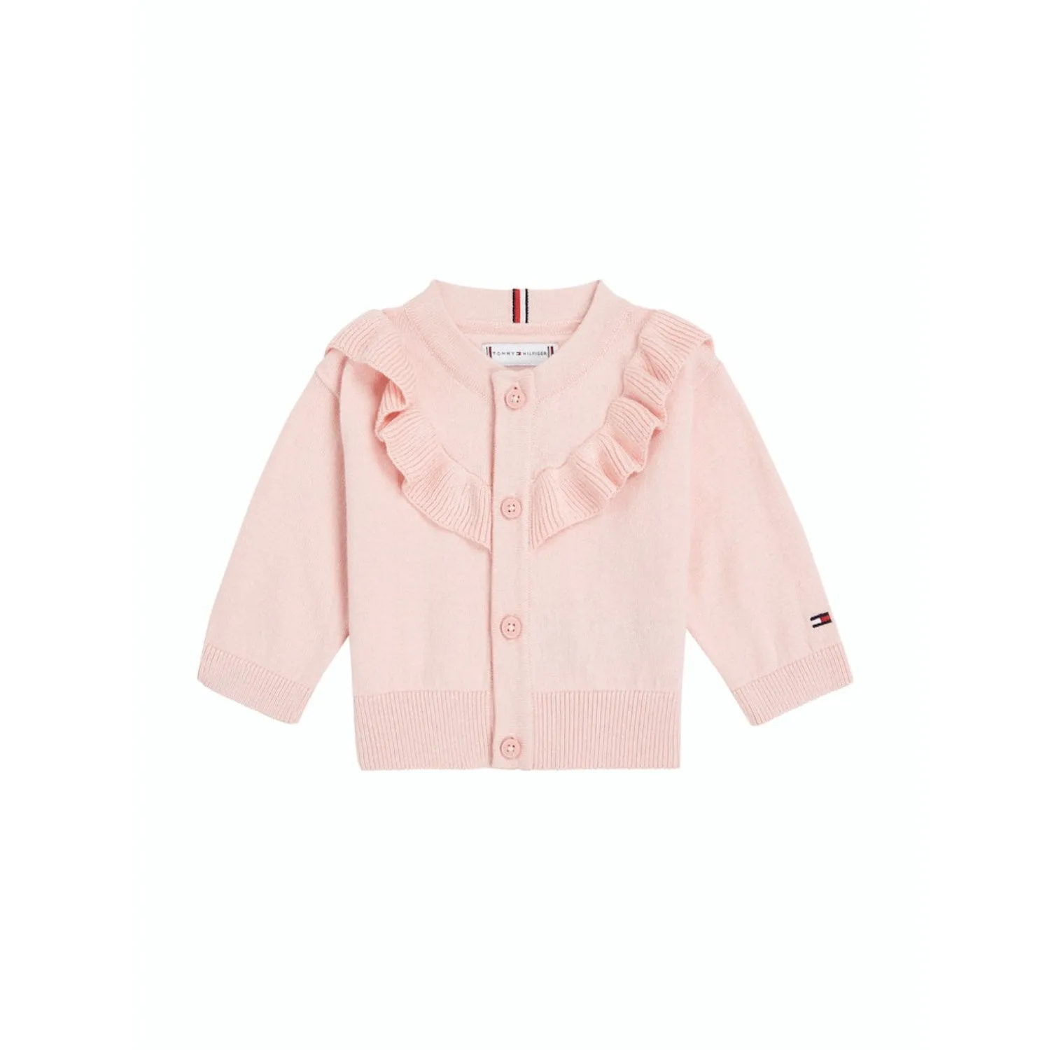 Tommy Hilfiger Soft Rose Global Stripe Reg Cardigan