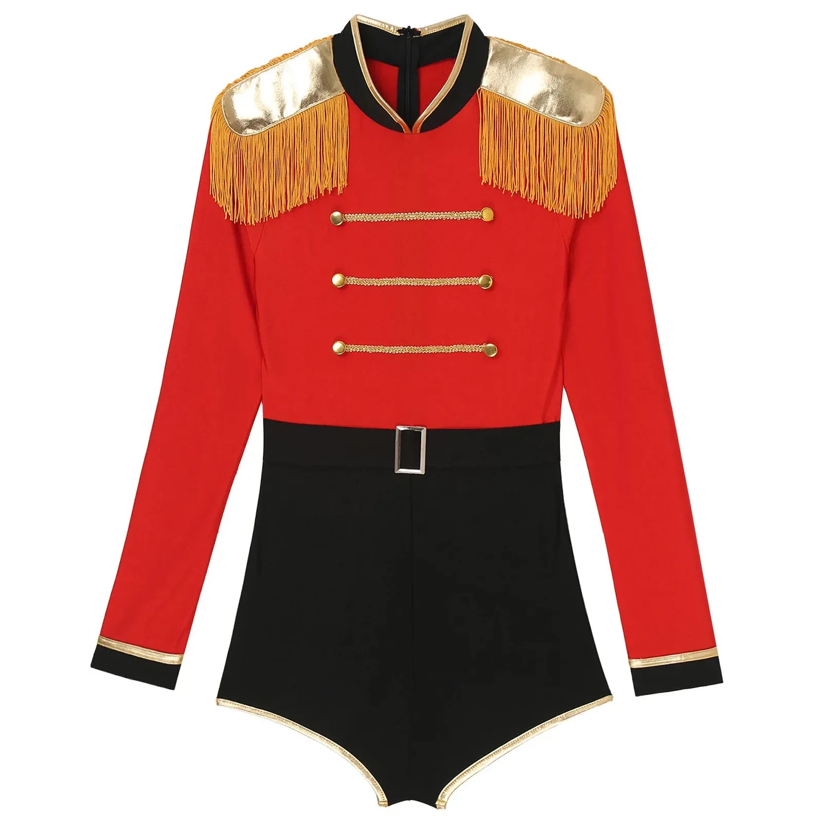 Trendy Circus Ringmaster Halloween Bodysuit