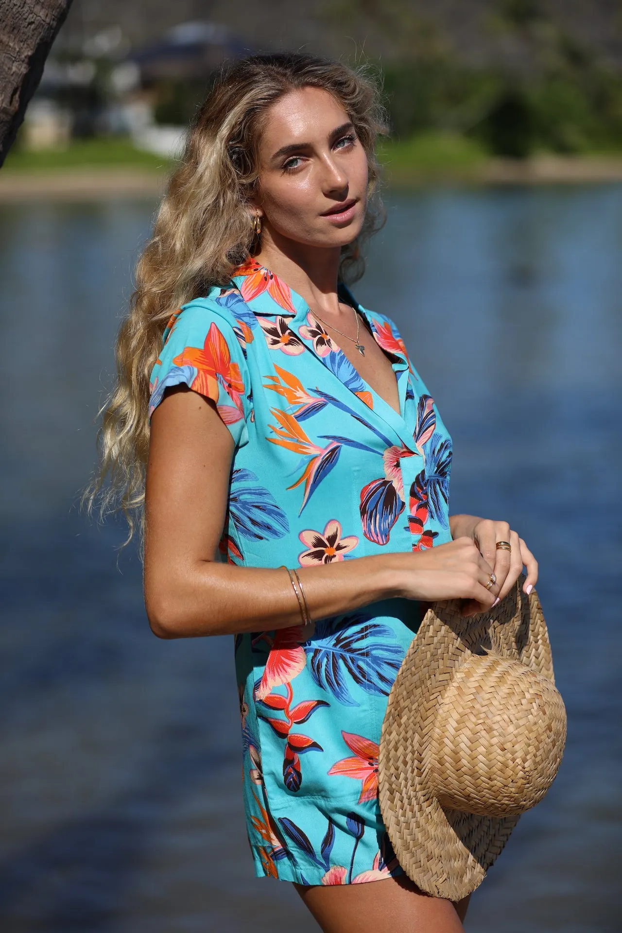 Turtle Bay Romper