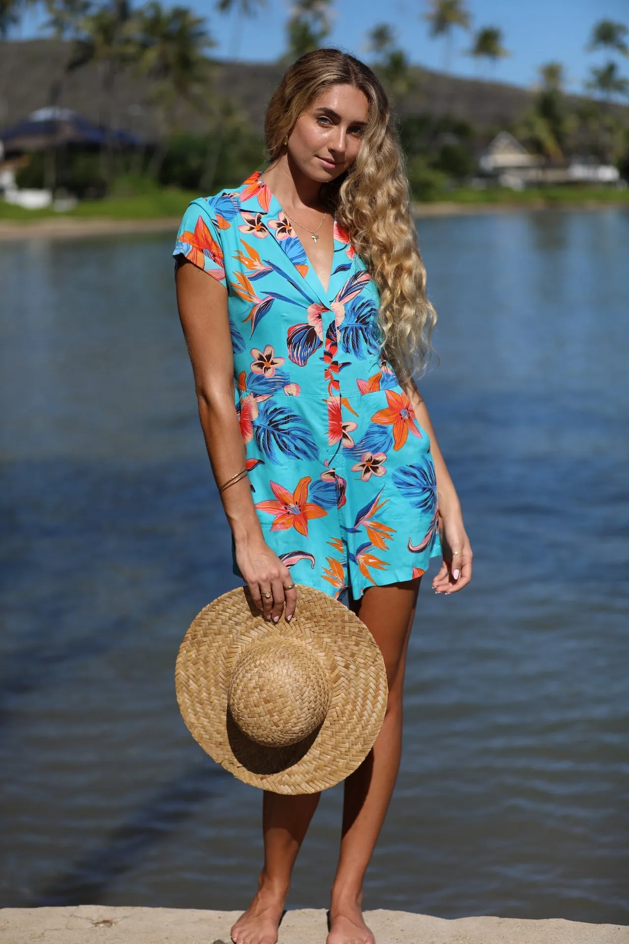 Turtle Bay Romper