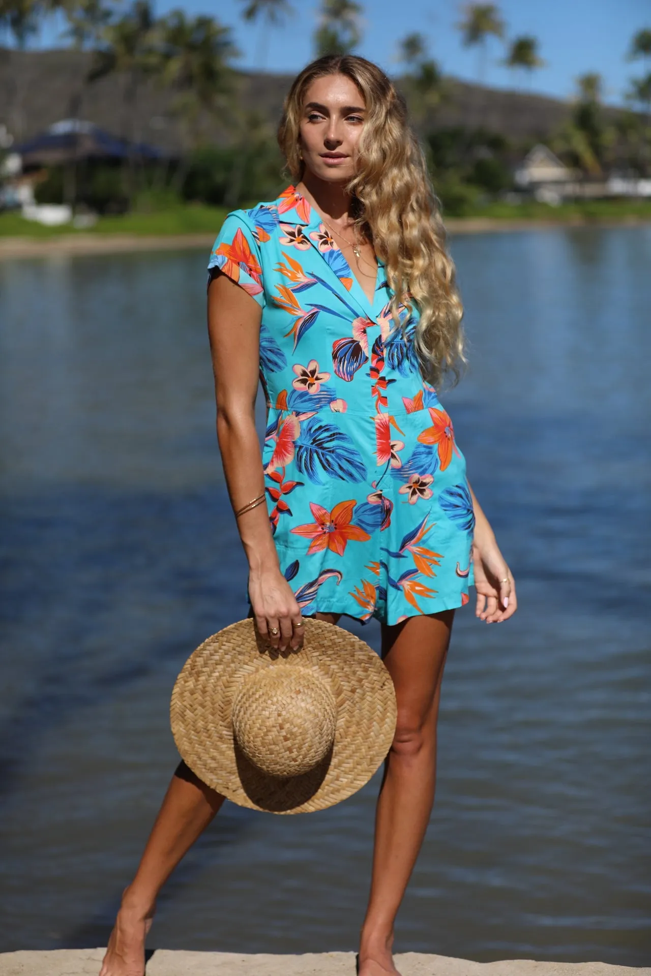 Turtle Bay Romper