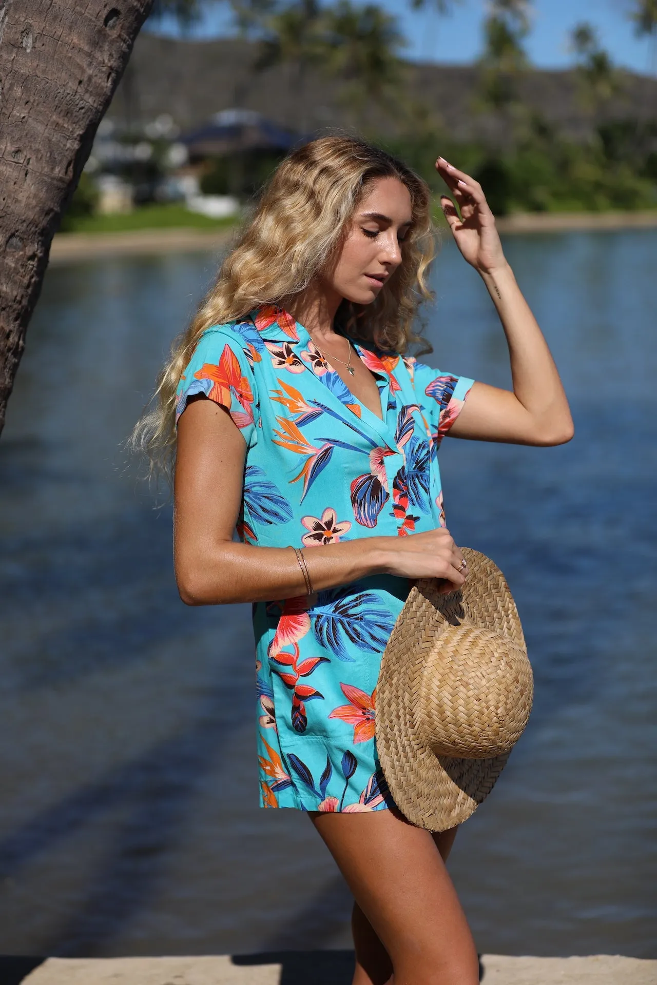 Turtle Bay Romper