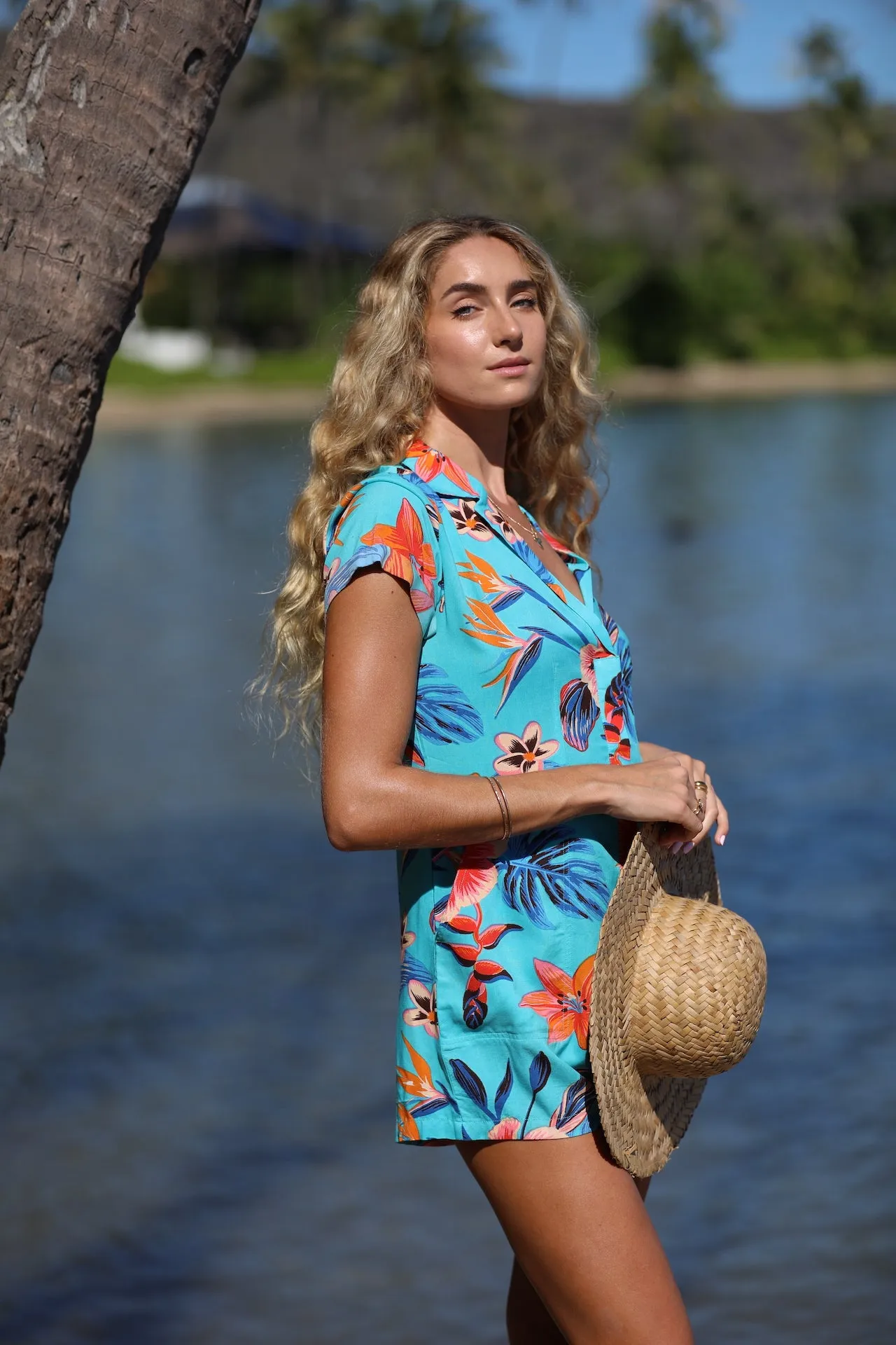 Turtle Bay Romper