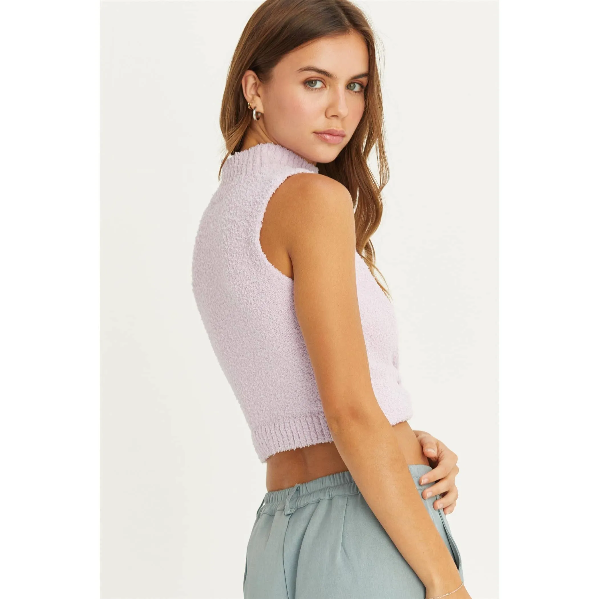 Twisted Lilac Top