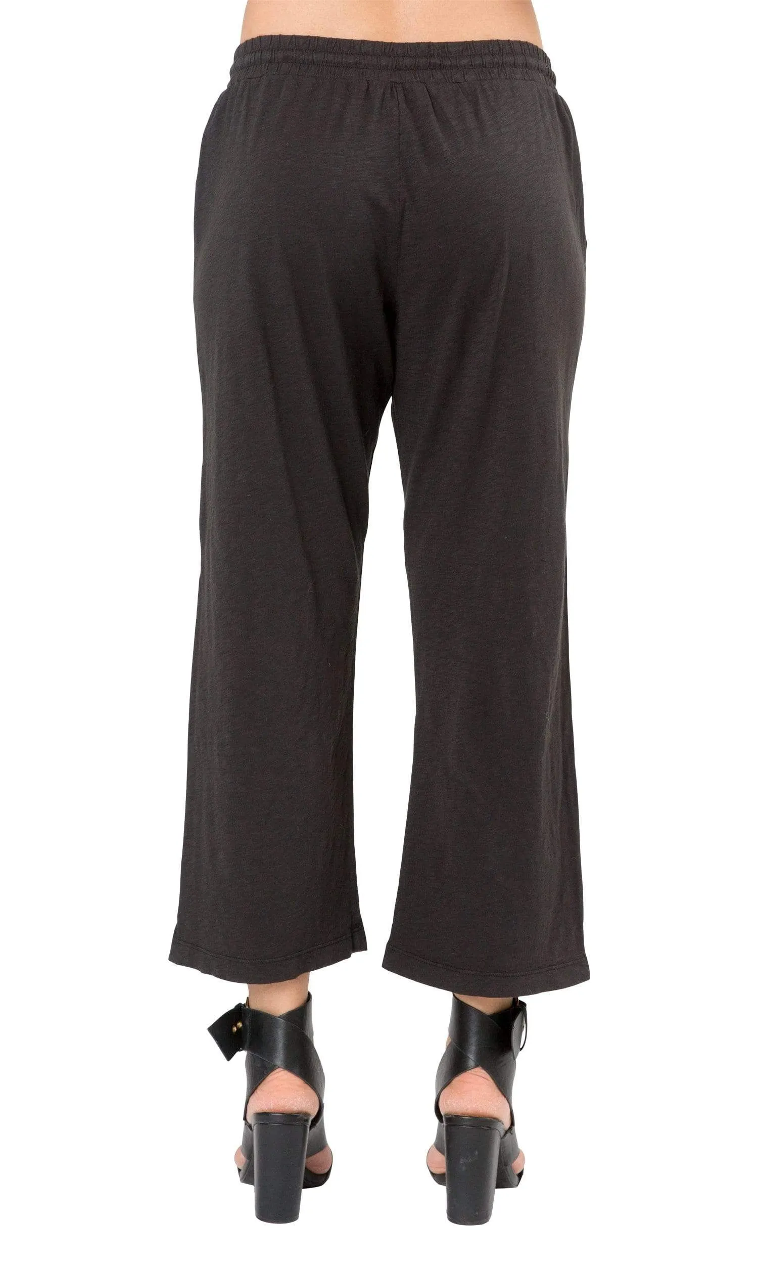 Velvet by Graham & Spencer Phoebe Cotton Slub Cropped Pants