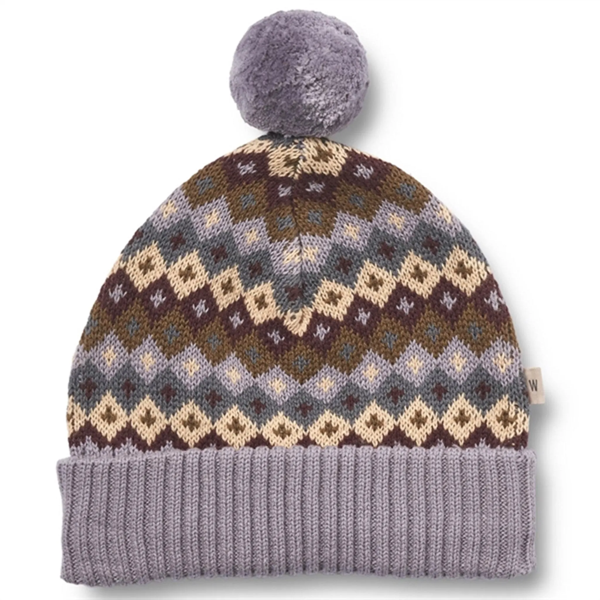 Wheat Beanie Knit Nolo Multi Lavender