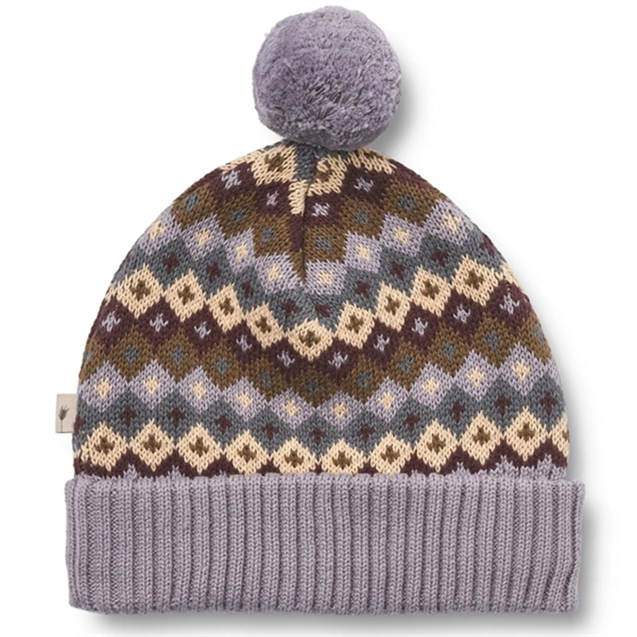 Wheat Beanie Knit Nolo Multi Lavender