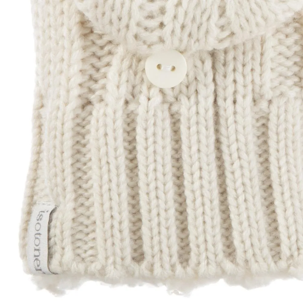 Women’s Isotoner Chunky Cable Knit Flip-Top Mittens