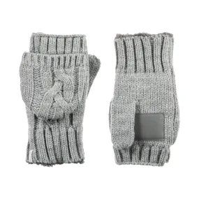 Women’s Isotoner Chunky Cable Knit Flip-Top Mittens