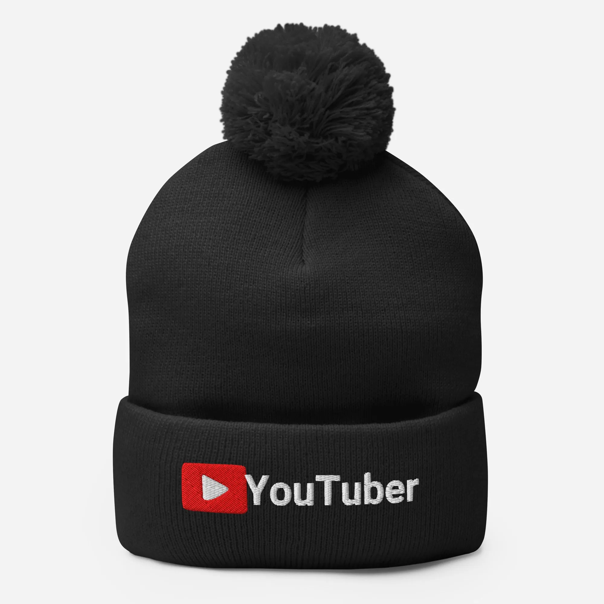 You-Tuber Pom-Pom Beanie