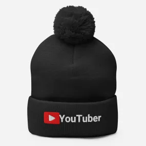 You-Tuber Pom-Pom Beanie